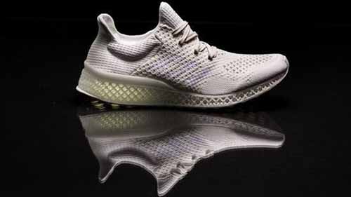 阿迪達(dá)斯公布的3D打印跑鞋列“Futurecraft 3D”的概念圖