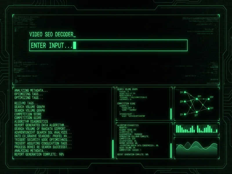 密桃视频 视频SEO解码室诊断终端
